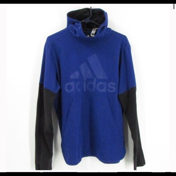 NWOT Adidas Men’s Hoodie with logo on Front, Size: S - Picture 1 of 5